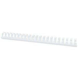 Grzbiety do bindowania OFFICE PRODUCTS, A4, 28,5mm (270 kartek), 50 szt., białe