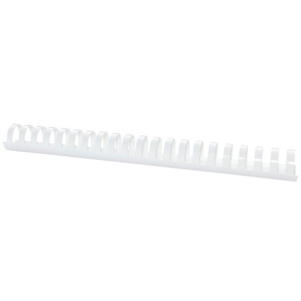 Grzbiety do bindowania OFFICE PRODUCTS, A4, 28,5mm (270 kartek), 50 szt., białe