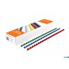 Grzbiety do bindowania DOTTS 22 mm zielone, opakowanie 50 szt. (X)