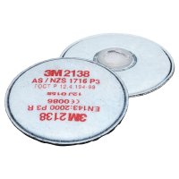 Filtr cząstek stałych 3M P3 R, 2138, opakowanie 20szt.