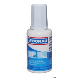 Korektor w płynie z pędzelkiem 20ml DONAU 7615001-99