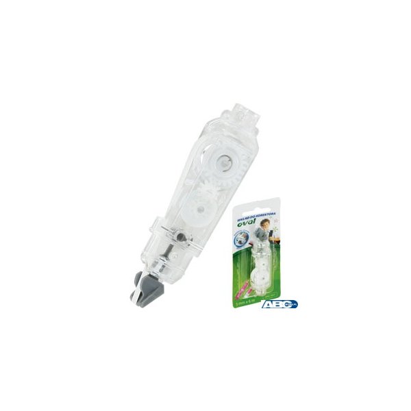 Korektor WKŁAD w taśmie OVAL QJR-506T, biały, 5 mm x 6 m 160-2002