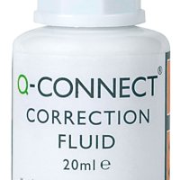 Korektor w płynie Q-CONNECT z pędzelkiem, 20ml