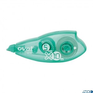 Korektor w taśmie OVAL CT-GN 510 / B, biały, 5 mm x 10 m 160-1876