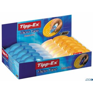Korektor w taśmie TIPP-EX Micro Tape Twist, mix kolor, 8m 8706151