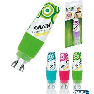 Korektor w taśmie OVAL QAR-506 STOJĄCY, biały, 5 mm x 6 m 160-2001