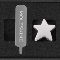 Przypinka MOLESKINE Gwiazda, srebrna