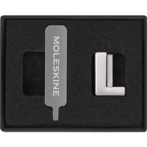 Przypinka MOLESKINE L, srebrna