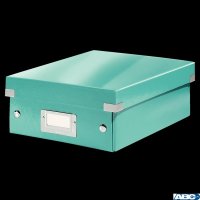 Pudełko z przegródkami LEITZ C&S małe turkusowe 60570051