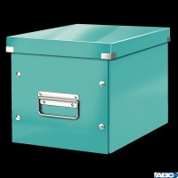 Pudło uniwersalne LEITZ C&S rozmiar M turkusowe 61090051