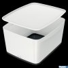 Pojemnik MyBox duży z pokrywką, biało-czarny 52161095