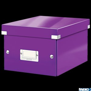 Pudełko LEITZ Click & Store A5 fioletowe 60430062