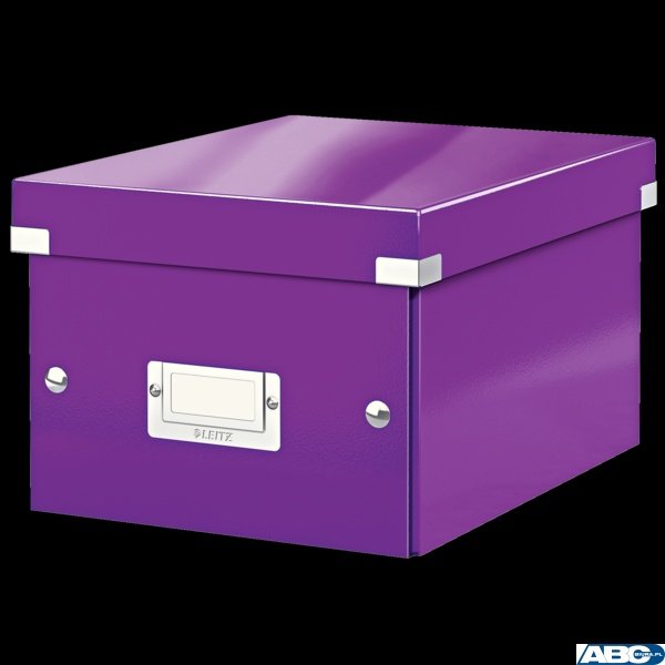 Pudełko LEITZ Click & Store A5 fioletowe 60430062