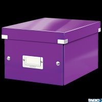 Pudełko LEITZ Click & Store A5 fioletowe 60430062