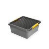 Pojemnik do przechowywania MOXOM, Solidstore box, 18l, szary