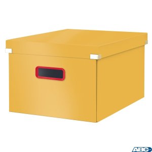 Duże pudełko do przechowywania Leitz Click & Store Cosy, w kształcie sześcianu Morski niebieski 53480019