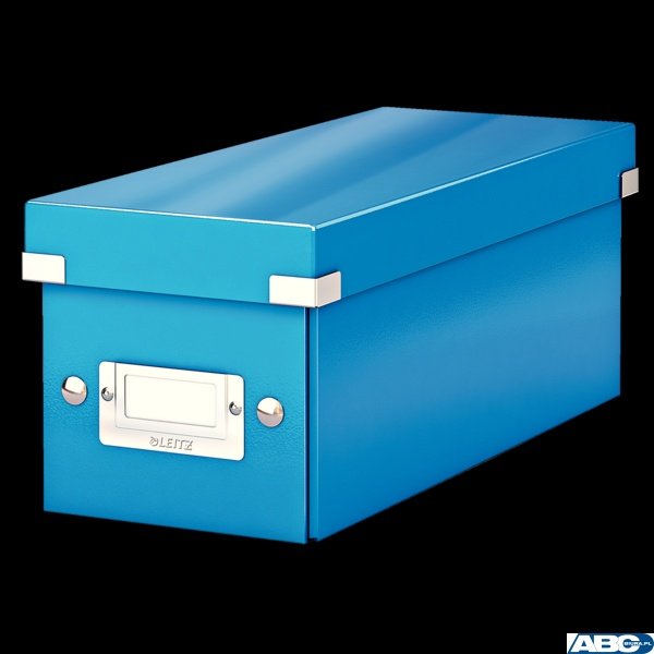 Pudło LEITZ C&S na CD WOW niebieskie 60410036 (X)