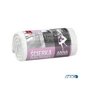 Ścierka do podłogi biała 40*60 Anna Zaradna x1392