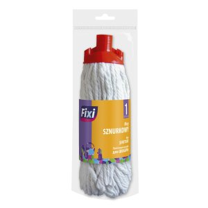 Mop sznurkowy FIXI, standard, biały
