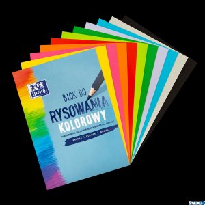 BLOK RYSUNKOWY OXFORD A4 10K 100G KOLOR  400166069
