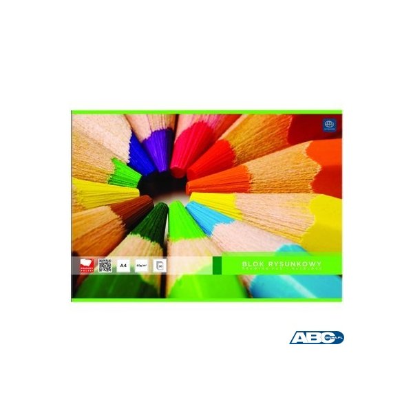 Blok rysunkowy A4 20 80g INTERDRUK