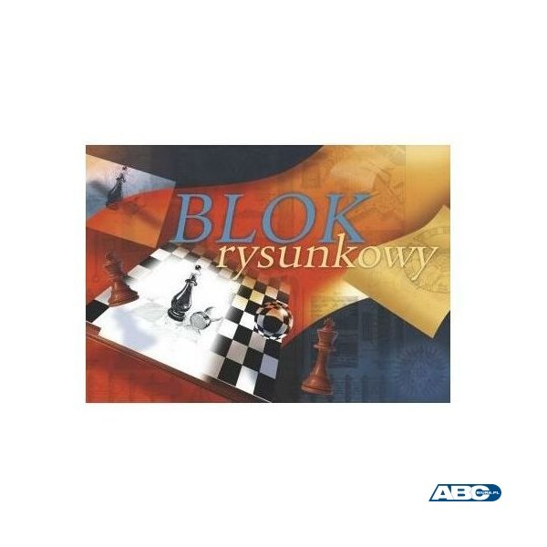 Blok rysunkowy A2 20K KRESKA