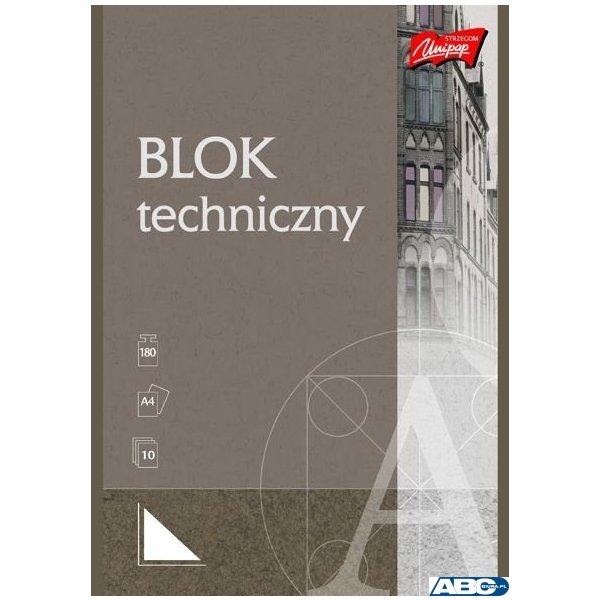 Blok rysunkowy kolor A4 16 kartek UNIPAP