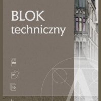 Blok rysunkowy kolor A4 16 kartek UNIPAP