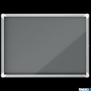 Gablota filcowa wewnętrzna Nobo Premium Plus 8xA4, szara 1915329