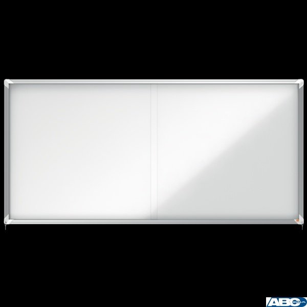 Gablota magnetyczna zewnętrzna Nobo Premium Plus 27xA4(drzwiczki przesówne) 1902572