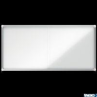 Gablota magnetyczna zewnętrzna Nobo Premium Plus 27xA4(drzwiczki przesówne) 1902572