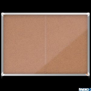 Gablota korkowa Nobo Premium Plus 18xA4 (drzwiczki przesówne) 1902575