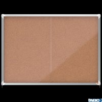 Gablota korkowa Nobo Premium Plus 18xA4 (drzwiczki przesówne) 1902575