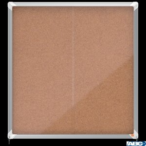 Gablota korkowa Nobo Premium Plus 12xA4 (drzwiczki przesówne) 1902574
