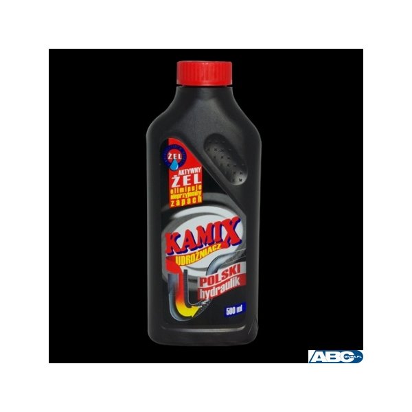 Udrażniacz do rur w żelu KAMIX AKTYWNY ŻEL 500ml