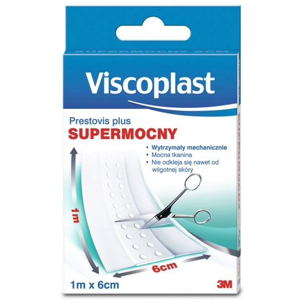 Plaster do cięcia VISCOPLAST Prestovis Plus, supermocny, 6cmx1m