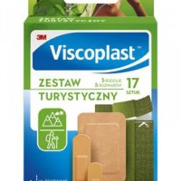Plaster uniwersalny VISCOPLAST, turystyczny, traypack, 17szt.