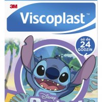Plastry dziecięce VISCOPLAST-3M, Stitch, 72x25 mm, 10 szt., pudełko