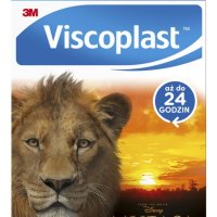 Plastry dziecięce VISCOPLAST-3M, Mufasa Król Lew, 72x25 mm, 10 szt., pudełko
