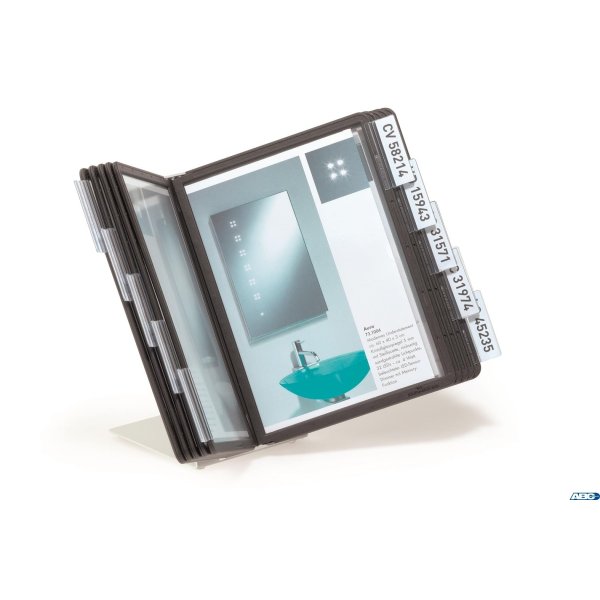 System paneli prezentacyjnych VARIO® TABLE 10 A5 czarny 550601 DURABLE