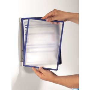 VARIO WALL 5, zestaw ścienny z 5 panelami A4 Granatowy 555107 DURABLE