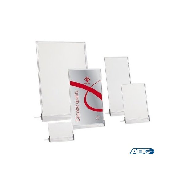 Tabliczka stojąca jednostronna 7x11cm 0403-0005-00 PANTA PLAST