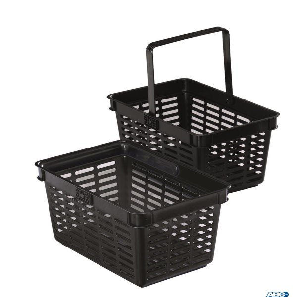SHOPPING BASKET 19, koszyk na zakupy, czarny 1801565060 DURABLE (X)