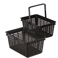 SHOPPING BASKET 19, koszyk na zakupy, czarny 1801565060 DURABLE (X)