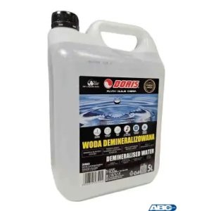 Woda destylowana, zdemineralizowana 5l kanister DORIS
