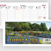 Kalendarz biurowy EUROPA B4 2025 BESKIDY