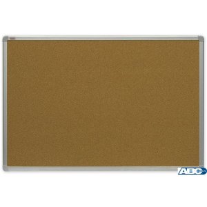 Tablica korkowa w ramie aluminiowej 60x45cm 2X3 TCA456 ECOBOARD