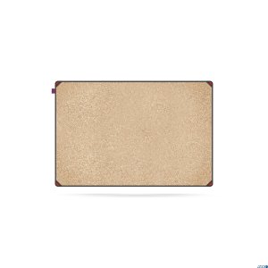 Tablica korkowa MemoBe idea EDGE ALL BLACK, rama aluminiowa czarna, 90x60 cm MITC090060.00.61.51