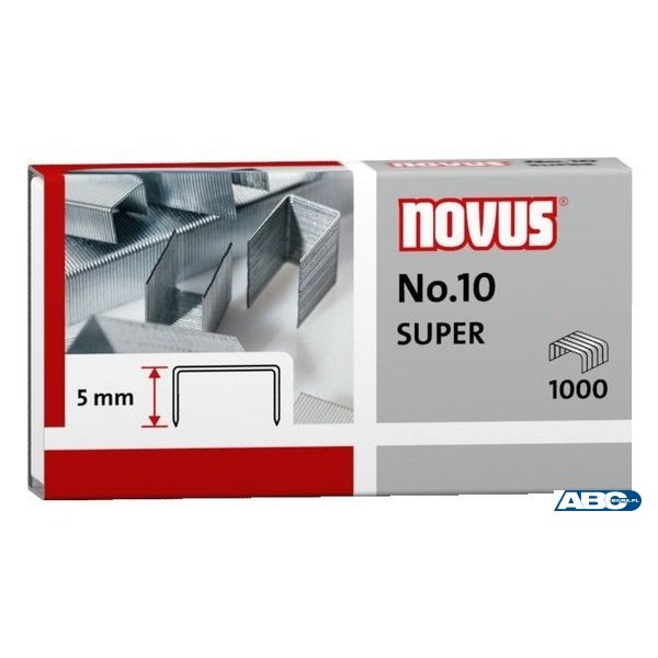 Zszywki NOVUS No 10 1000szt. 040-0003