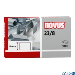 Zszywki 23 / 8 1000 NOVUS 042-0040 NO